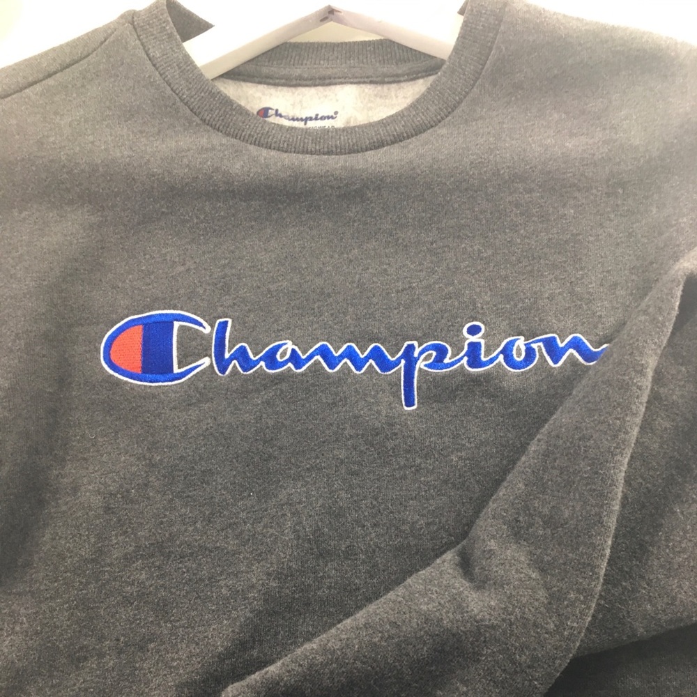 grey champion crew neck